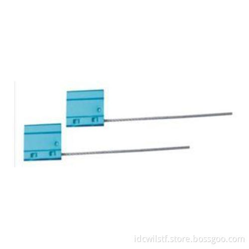 Aircraft Cable 2mm Cable Security Seals With Zinc Extrusion
